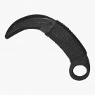 WO5436A   BLACK Ronin Gear Rubber USA Rubber 8" Martial Arts Training Knife