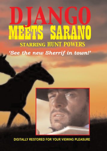 VD7736A  Django Meets Sarano western cowboy movie DVD Hunt Powers digitially restored