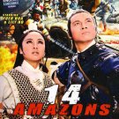 VD9029A  The 14 Amazons chinese Hong Kong kung fu action movie DVD English language