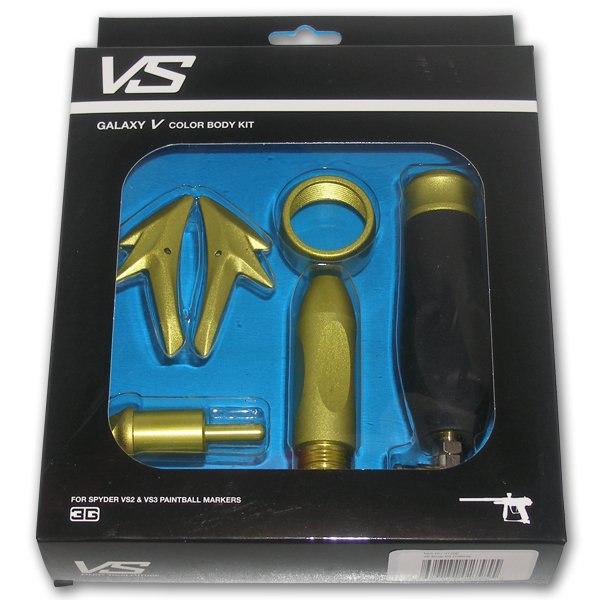 XP7916A-BKY  Kingman Java Spyder VS2 VS3 RS RSX Gun Galaxy YELLOW Gold Body Parts Kit grip