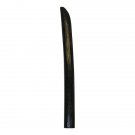WJ0315A Bokken Tanto 12in Lightweight Rattan Wood Japanese Samurai Training Knife Black