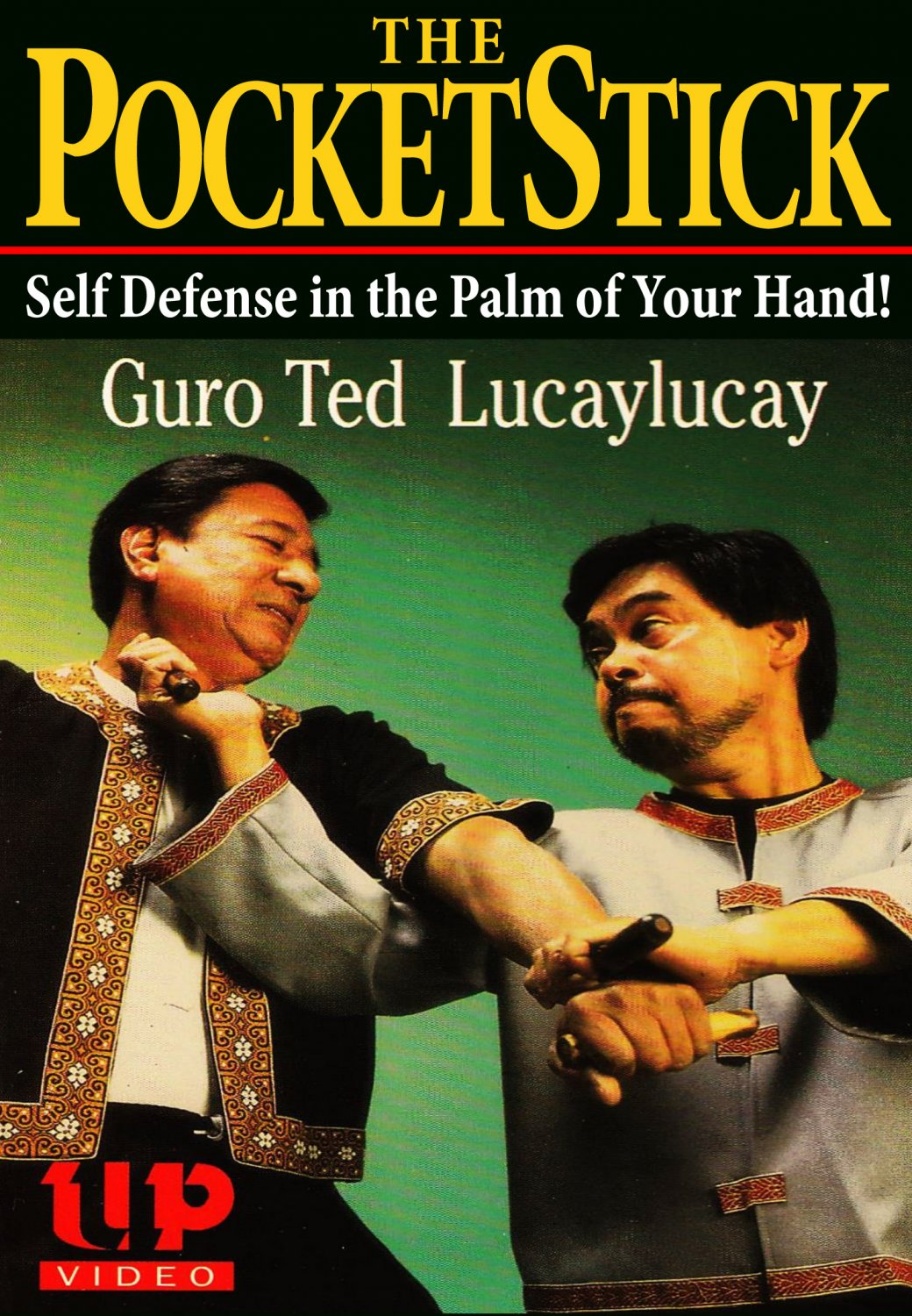 VD5180A  Pocket Stick Filipino Martial Arts Self Defense DVD Ted Lucaylucay escrima kali