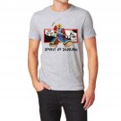 AT2700A-M Spirit of Samurai Warrior Martial Arts T-Shirt Gray MEDIUM ronin ghost tee