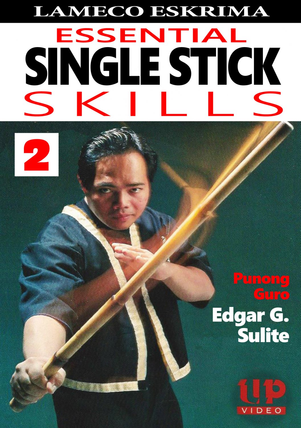 VD5148A  Lameco Eskrima Essential Single Stick Skills #2 Martial Arts DVD Edgar Sulite