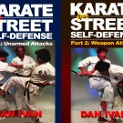 VD5303P  2 DVD Set Karate for Street Survival Self Defense - Unarmed & Armed Attackers Dan Ivan
