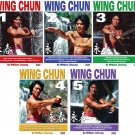 VD5516P  5 DVD SET Grandmaster William Cheung Wing Chun - Sil Lim, Bil Jee, Dim Mak