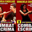 VD3139P  2 DVD Set Combat Escrima Women Filipino Martial Arts DVD Graciela Casillas