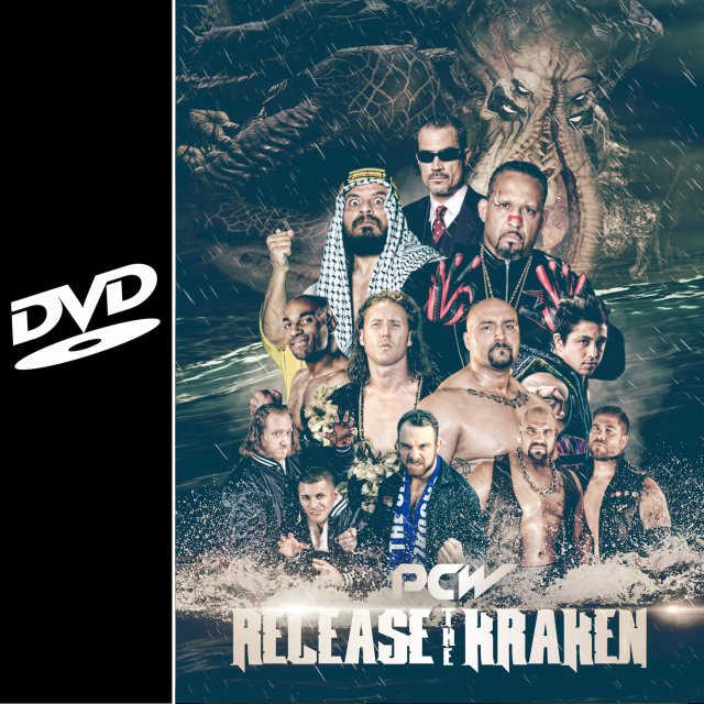 VO7601A  PCW Release the Kraken DVD West Coast Pro Wrestling Action Classic Connection