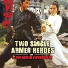 VO1833A  Two Single Armed Heroes aka One Armed Swordsmen DVD Jimmy Wang Yu, David Chiang