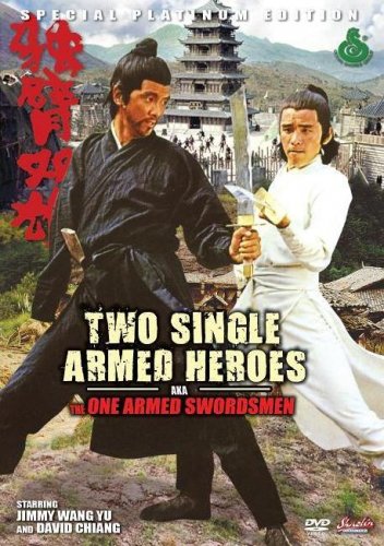 VO1833A  Two Single Armed Heroes aka One Armed Swordsmen DVD Jimmy Wang Yu, David Chiang