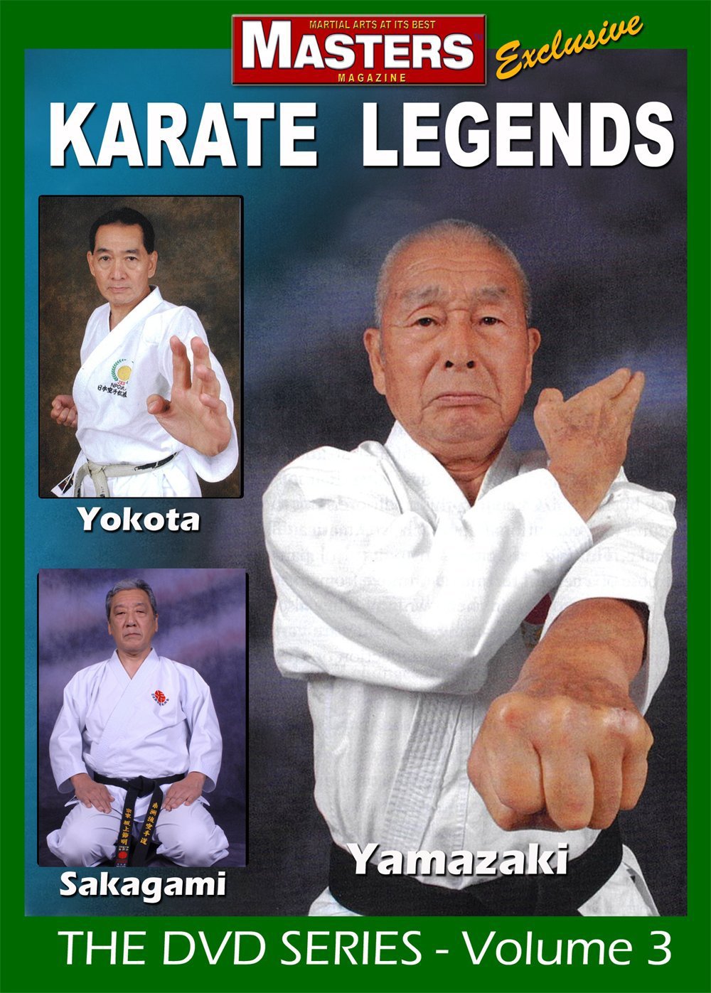 VD8182A Masters Karate Legends #2 DVD Yamazaki Yokota Sakagami shotokan