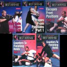 VD5179P  Erik Paulson Best Defense 5 DVD Set shoot wrestling MMA bjj judo vale tudo