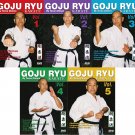 VD5524P  5 DVD Set Goju Ryu Karate kata, traditional training ++ Teruo Chinen
