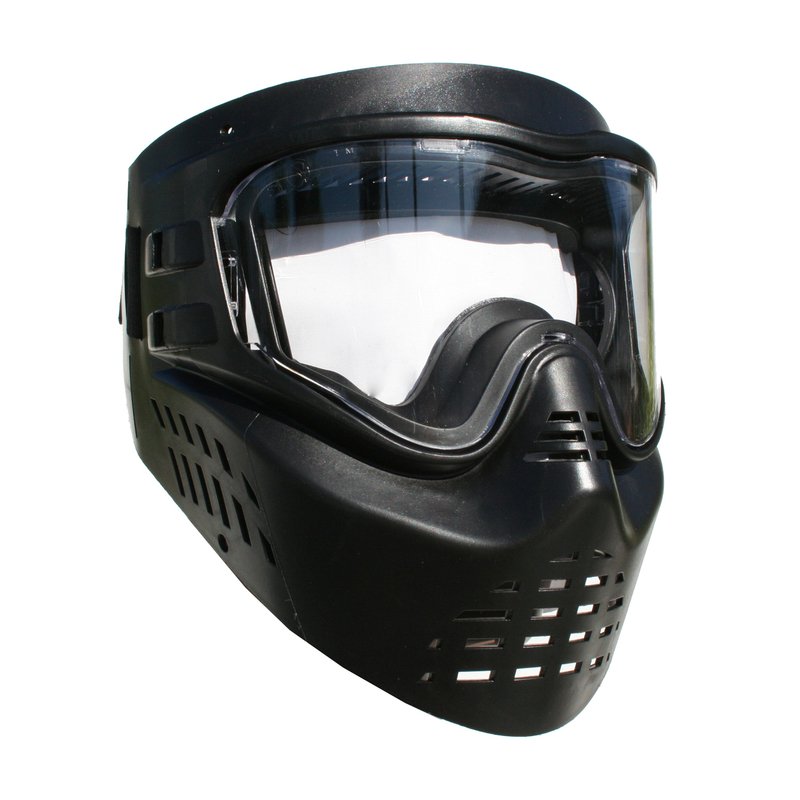 UX8520ABLK Full Face Airsoft Paintball Safety Mask No Fog Goggles