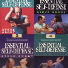 VD5199P  4 DVD SET Essential Self-Defense by Steve Grody mma filipino martial arts kali