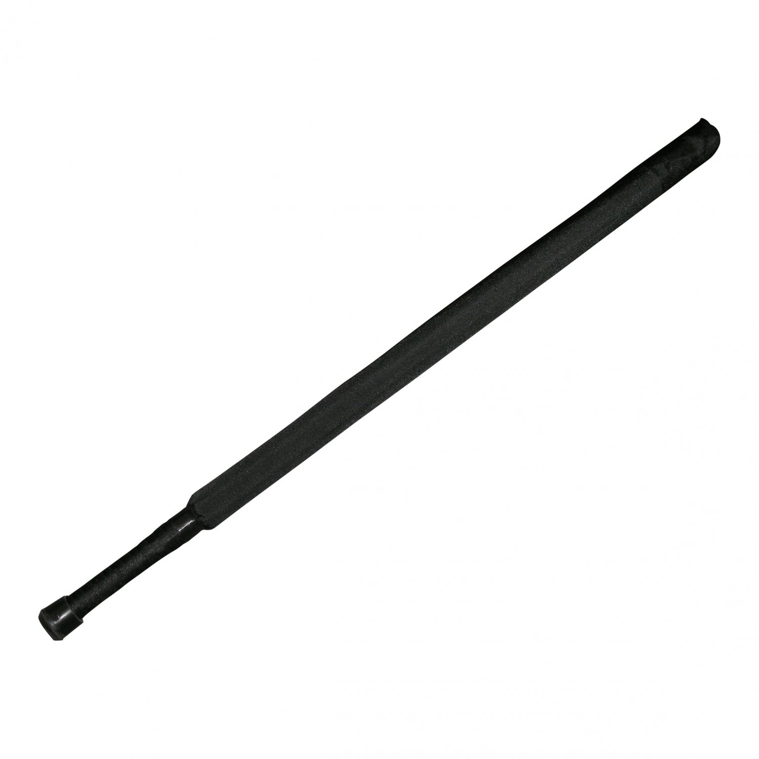 WF0032A-B  BLACK Pro Sparring Padded Fighting Escrima 28" Stick Covered Stick rattan core