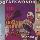 VD5016P  3 DVD SET Taekwondo Modern Competition Sparring Strategy Training Dana Hee