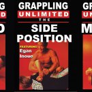 VD3011P  3 DVD SET  Grappling Unlimited Brazilian Jiu Jitsu MMA Grappling Egan Inoue