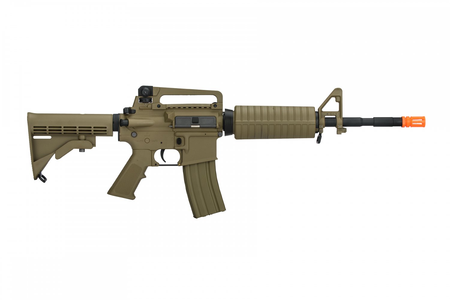 XA6004C Airsoft Tan M4A1 Carbine AEG Assault Rifle Gun Set + Battery