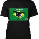 AT1700A-S  Brazilian Capoeira Aubatido Martial Arts T-Shirt Black african dance fighting
