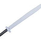 WF4035A-ESP  Filipino Kali Arnis Escrima Eskrima Composite Practice Straight Training Sword BLACK