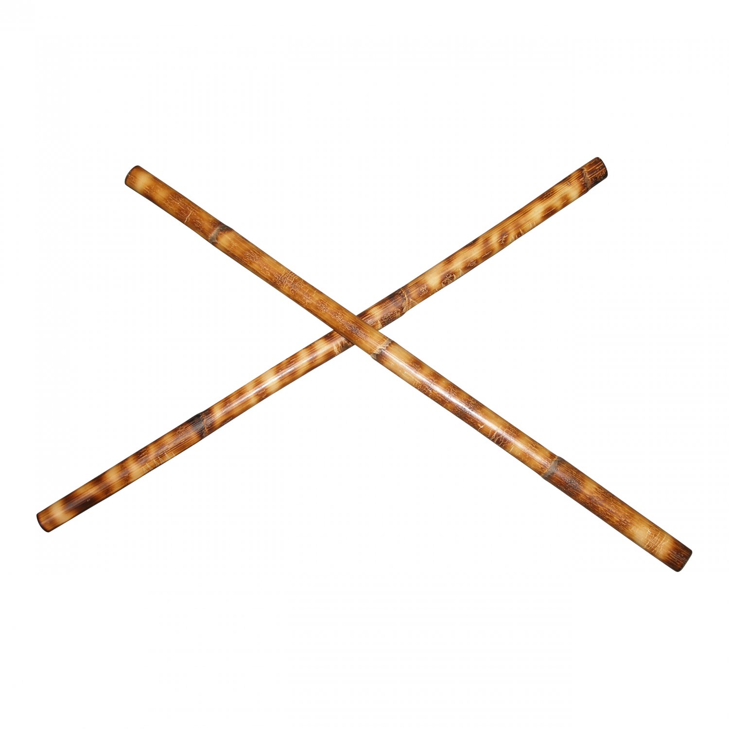 WF1528A Pair USA Handmade Kali Arnis Filipino Martial Arts Stick Set Burned Rattan 28"
