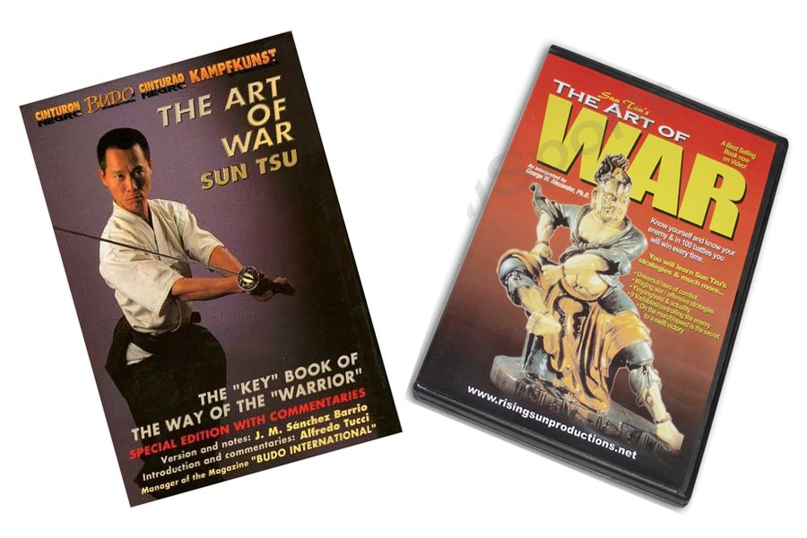 VD9929P  Sun Tsu Art of War Set Martial Arts Combat, Military, Business Strategy DVD+Book