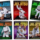 VD9203P  6 DVD Set Master Sylvio Behring Brazilian Jiu Jitsu Progressive Fighting System