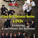 VO5604P  6 DVD Set Complete Cane Stick Martial Arts Self Defense - Master Joe Robaina