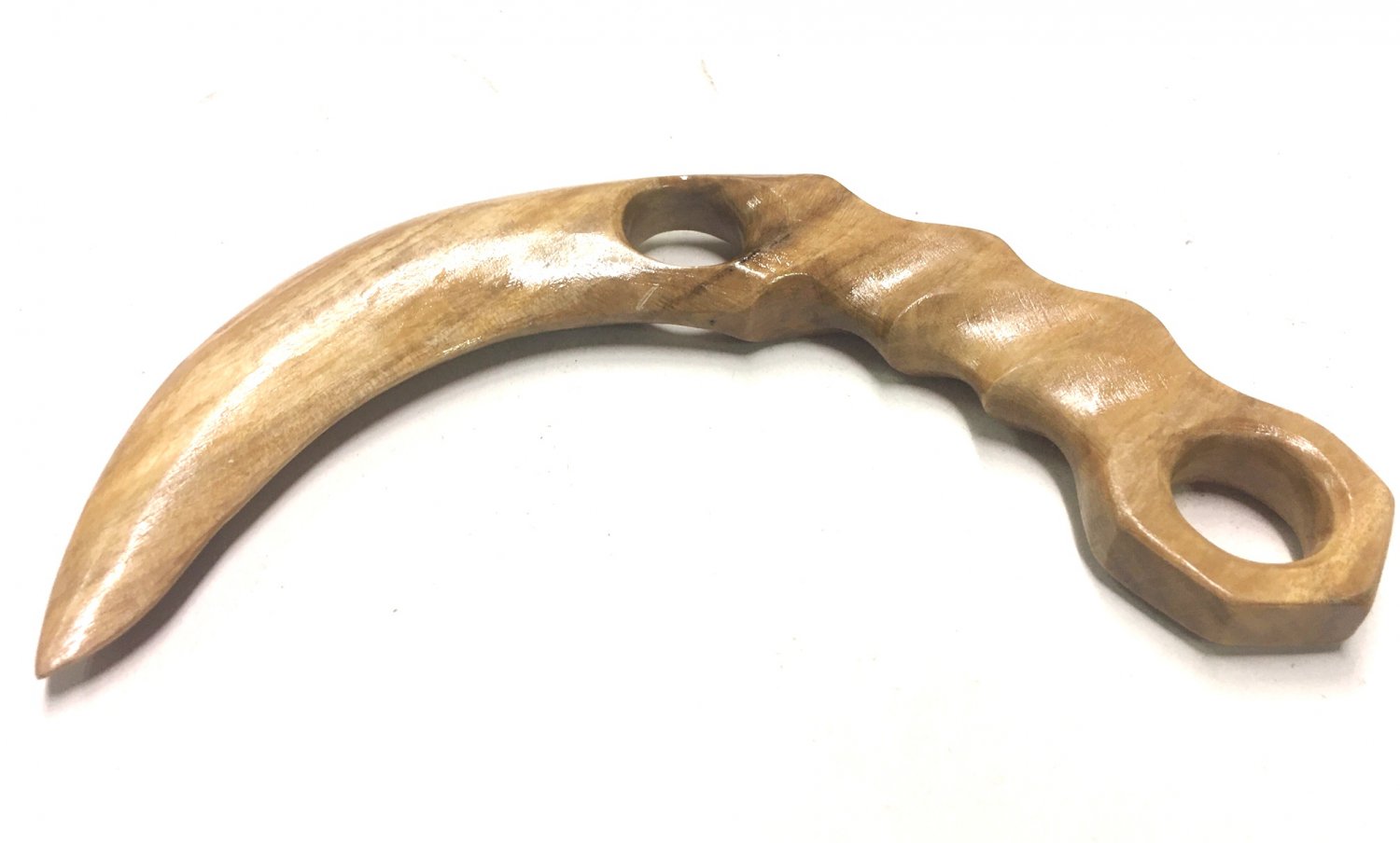 WF1205A Indonesia Kerambit Sanggot Practice Wooden Knife filipino