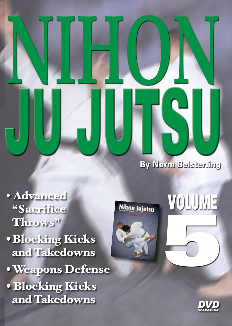 VD5592A  Nihon Ju Jutsu #5 DVD Norm Belsterling advanced blocks takedowns weapons defense