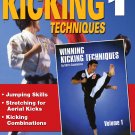 VD5606A  Winning Tournament Kicking Techniques #1 DVD Red Dragon Karate Chris Casamassa