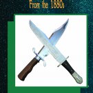 BO1970A  American Bowie 1880s Secret Knife Fighting Methods Book Marc Lawrence