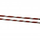 WF1525A  Pair Red/White Spiral Tournament Demo Rattan Escrima Kali Arnis Stick Set