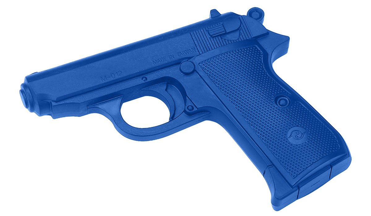 WO4011A  Rubber Walther PPK Compact Auto Gun Pistol Police Trainer safety self defense