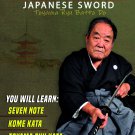 VD9432A  Fumio Demura Japanese Sword Toyama Ryu Batto Do DVD karate kobudo martial arts