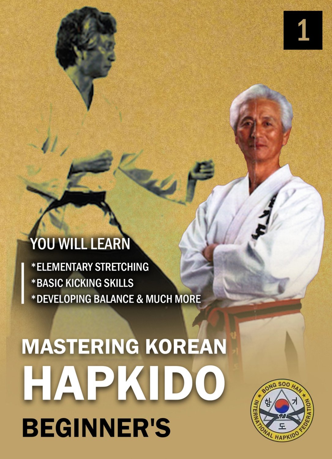 VD9481A Mastering Korean Hapkido 1 Beginner's Yellow Belt Techniques
