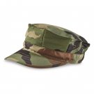 AC9104A US Army issue BDU Patrol Cap Woodland Camo 8 Point Hat New! Ripstop XL