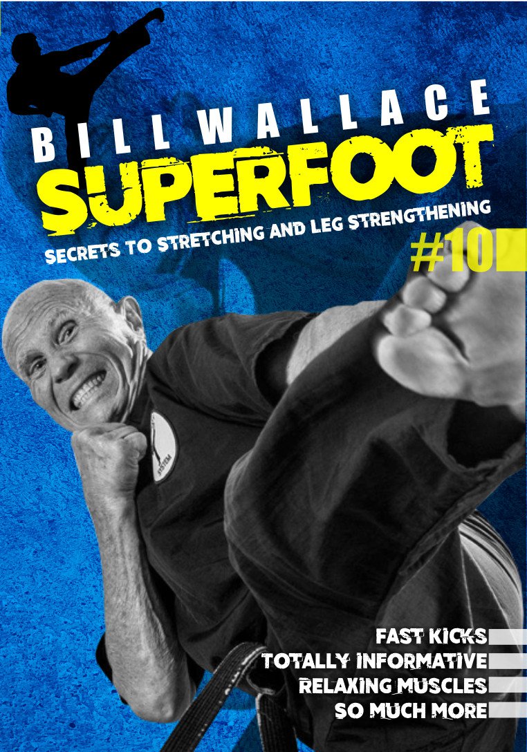 VD9584A Bill Superfoot Wallace Secrets to Stretching and Leg Strengthening #10 DVD