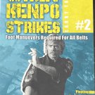 VD9639A When Kenpo Karate Strikes #2 Foot Manuevers Required DVD Larry Tatum