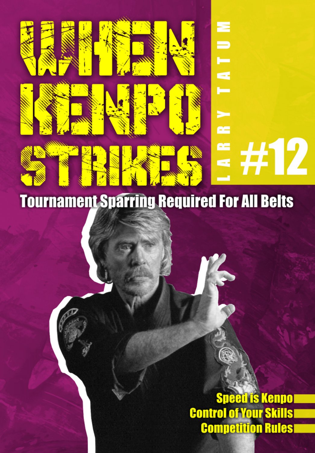 VD9649A-VD DIGITAL VIDEO  When Kenpo Karate Strikes #12 Tournament Sparring  Larry Tatum