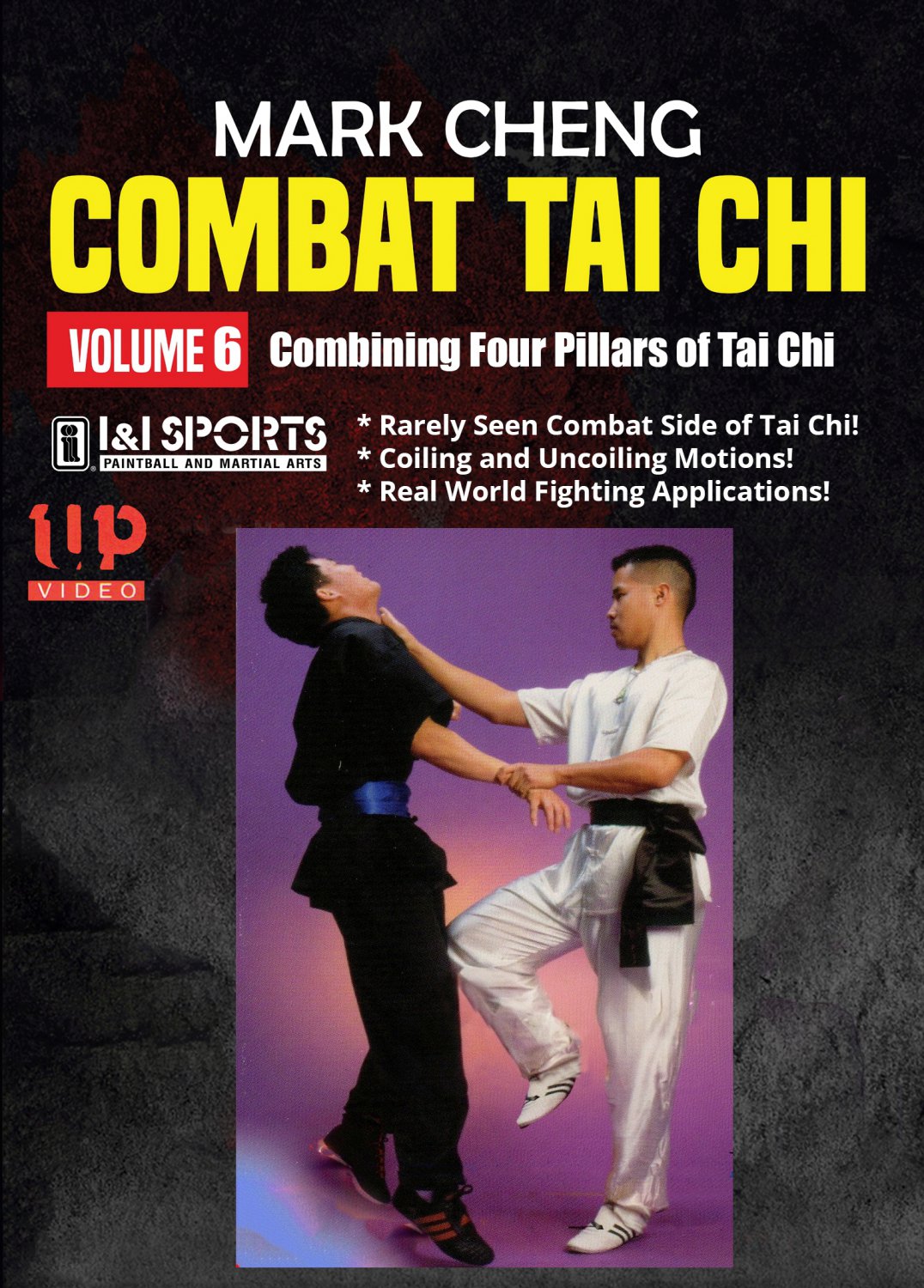 VD5279A Combat Tai Chi #6 Combining Four Pillars of Tai Chi Yang style DVD Mark Cheng
