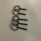 XP3525A  Quick Release Cotterless Pin Set: 2pc 1.25" usable, 3pc .875" usable, 3/16" dia