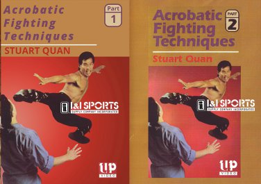 VD5202P 2 DVD SET Acrobatic Karate Taekwondo Fighting Techniques - Stuart Quan