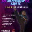 VD5339A Secrets of Championship Karate #1: Kicking DVD Michele Krasnoo