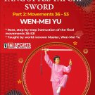 VD3021A  Traditional Yang Style Tai Chi Sword #2 Movement 36-53 DVD Wen Mei Yu