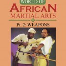 VD3031A  World of African Martial Art Weapons: Double Stick, Staff DVD Ahati Kilindi Iyi