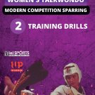 VD5015A TKDS02-D  Taekwondo Training Drills Modern Competition Sparring DVD Hee