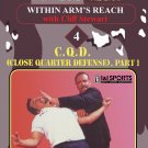 VD3135A  W.A.R. Within Arms Reach #4 Close Quarter Defenses Attacks DVD Cliff Stewart
