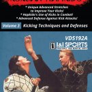 VD5192A Korean Karate Hapkido #3 Kicking Techniques & Defenses DVD Scott Shaw